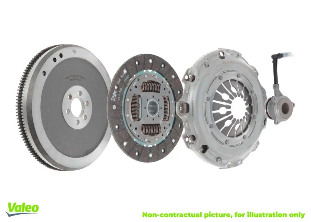 VALEO 845253 - Umrüstsatz, Kupplung - KIT4P - CONVERSION KIT (CSC) with High Efficiency Clutch Must-Have