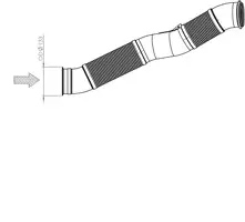 Aktuell DINEX 67200 - Abgasrohr