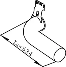 DINEX 68716 - Abgasrohr Jetzt Kaufen