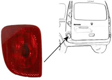 VAN WEZEL 4312939 - Nebelschlussleuchte Zertifiziert