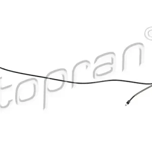 Begrenztes Angebot TOPRAN 503 796 - Motorhaubenzug