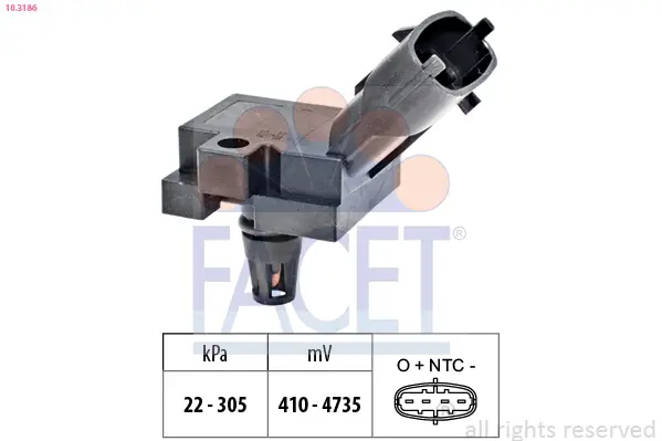 Sonderaktion FACET 10.3186 - Luftdrucksensor, Höhenanpassung