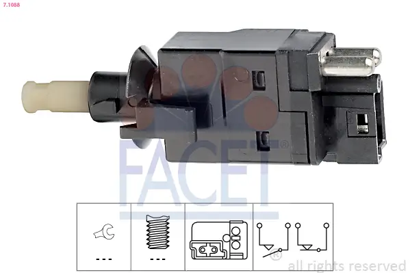 Top-Seller FACET 7.1088 - Bremslichtschalter