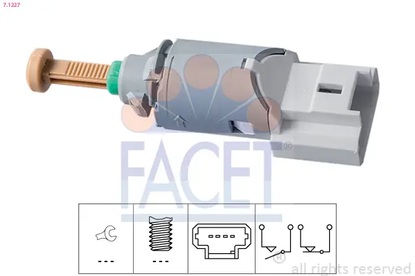 FACET 7.1227 - Bremslichtschalter Jetzt Kaufen