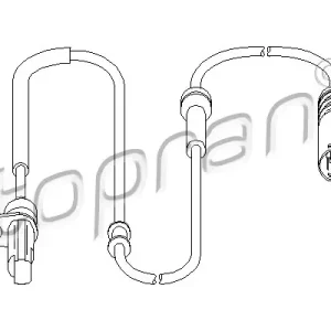 TOPRAN 501 234 - Sensor, Raddrehzahl Meistverkauft