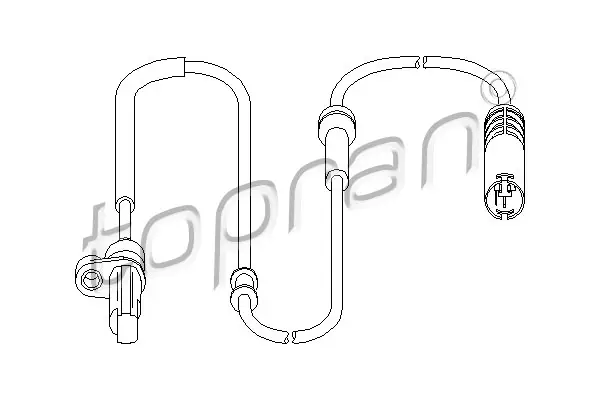 TOPRAN 501 234 - Sensor, Raddrehzahl Meistverkauft