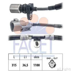 FACET 9.0502 - Impulsgeber, Kurbelwelle Schneller Versand
