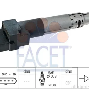 FACET 9.6334 - Zündspule Preisknaller
