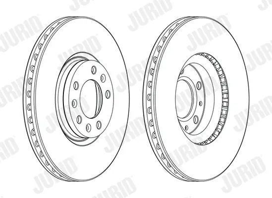 Markenware JURID 562994JC - Bremsscheibe