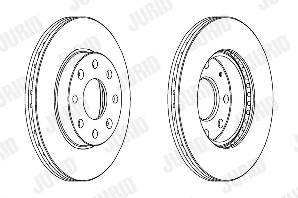 JURID 563019JC - Bremsscheibe Ausverkauf