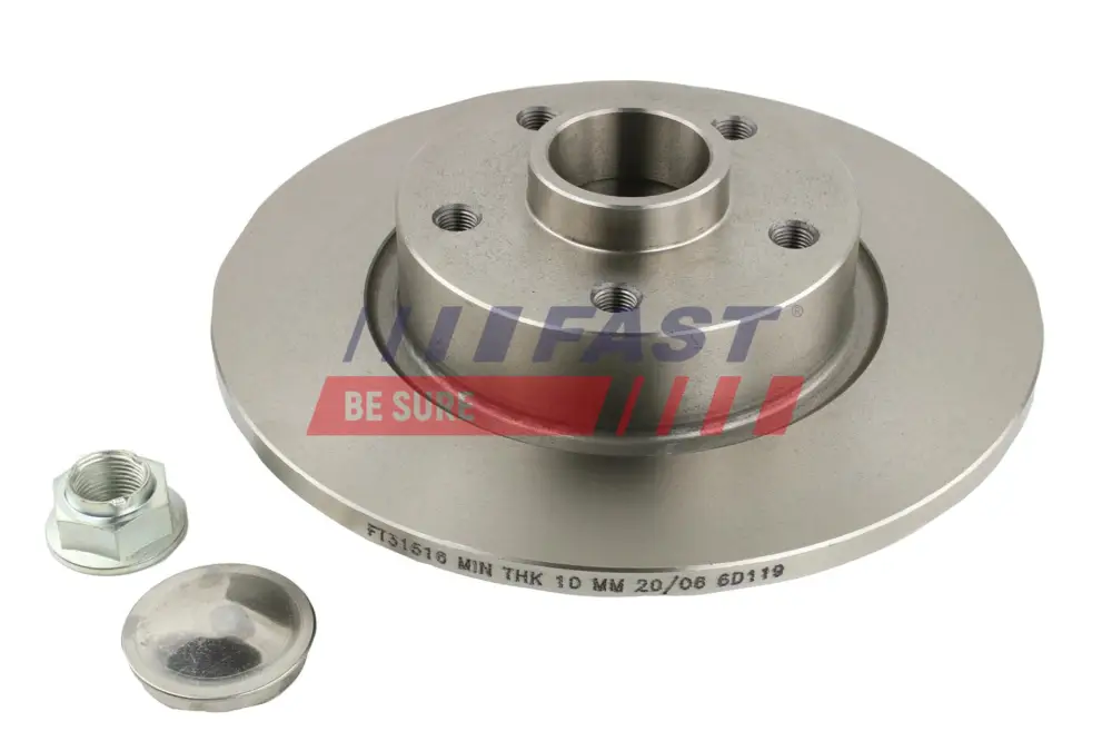 FAST FT31516 - Bremsscheibe Meistverkauft