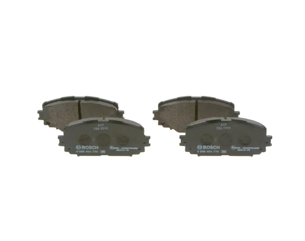 BOSCH 0 986 494 770 - Bremsbelagsatz, Scheibenbremse Begrenztes Angebot