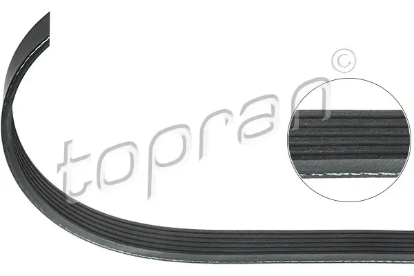 Neuheit TOPRAN 301 911 - Keilrippenriemen