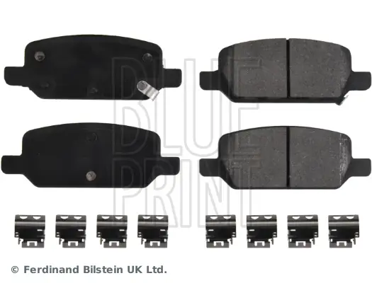 Zertifiziert BLUE PRINT ADBP420086 - Bremsbelagsatz, Scheibenbremse