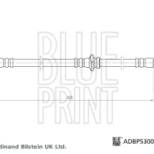Finale Aktion BLUE PRINT ADBP530043 - Bremsschlauch