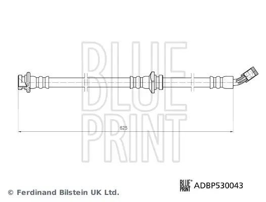 Finale Aktion BLUE PRINT ADBP530043 - Bremsschlauch