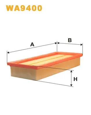 Expressversand WIX FILTERS WA9400 - Luftfilter