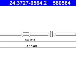 ATE 24.3727-0564.2 - Seilzug, Feststellbremse Aktuell