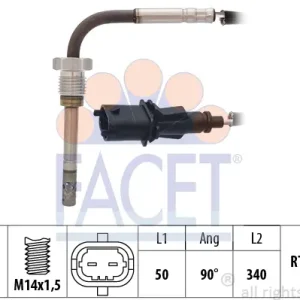 FACET 22.0042 - Sensor, Abgastemperatur Neue Kollektion