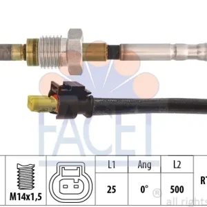 FACET 22.0220 - Sensor, Abgastemperatur Markenware