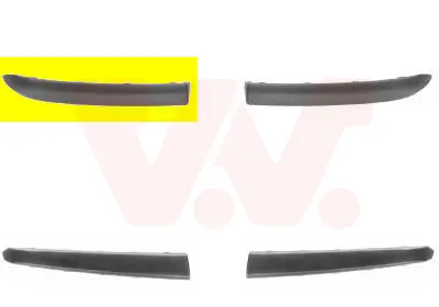 Schneller Versand VAN WEZEL 1620584 - Zier-/Schutzleiste, Stoßfänger - ** Equipart **