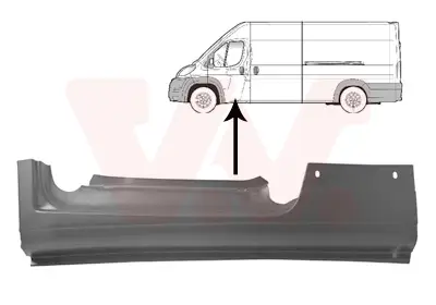 Sale VAN WEZEL 1651101 - Einstiegsblech