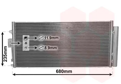 Super-Preis VAN WEZEL 17005386 - Kondensator, Klimaanlage