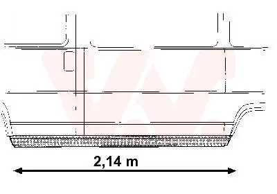 Neu Im Sortiment VAN WEZEL 1745109 - Seitenwand