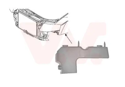 VAN WEZEL 0326567 - Halter, Stoßfänger - ** Equipart ** Kracherpreis