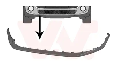 Top-Seller VAN WEZEL 0518500 - Spoiler