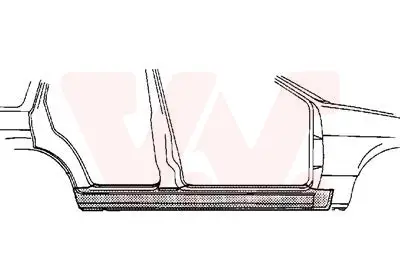 VAN WEZEL 0640104 - Einstiegsblech Neuheit