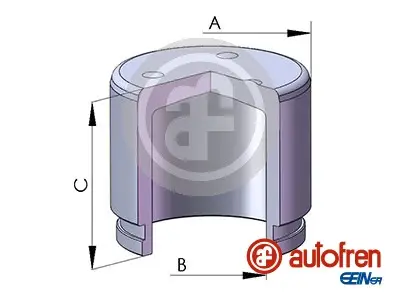 Zertifiziert AUTOFREN SEINSA D025769 - Kolben, Bremssattel