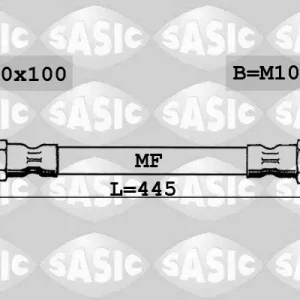 Echt SASIC 6606110 - Bremsschlauch