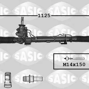 SASIC 7174020 - Lenkgetriebe Garantierte Lieferung