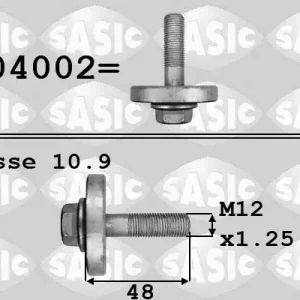 SASIC 8704002 - Riemenscheibenschraube Günstig