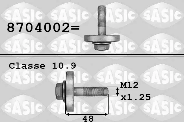 SASIC 8704002 - Riemenscheibenschraube Günstig