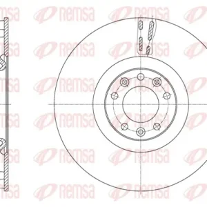 Neue Kollektion REMSA 61629.10 - Bremsscheibe