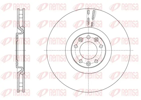 Neue Kollektion REMSA 61629.10 - Bremsscheibe