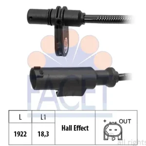 Knallerangebot FACET 21.0242 - Sensor, Raddrehzahl