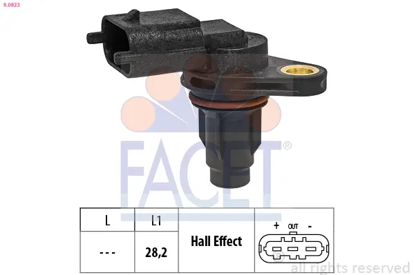 FACET 9.0833 - Sensor, Nockenwellenposition Aktuell