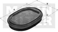 Kracherpreis MANN-FILTER CF 2135/1 - Sekundärluftfilter