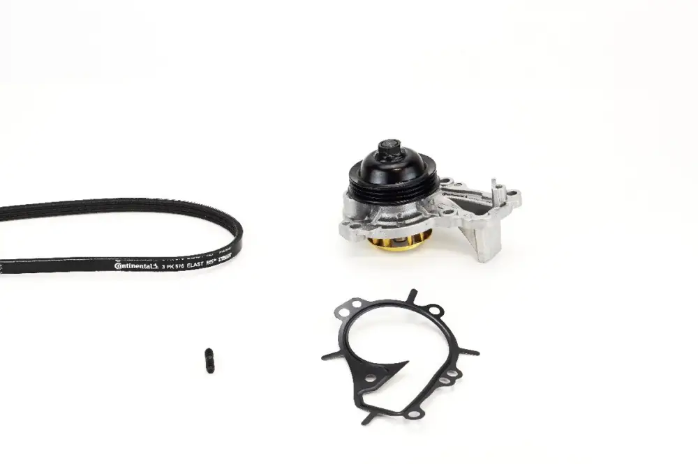 CONTINENTAL CTAM 3PK576 ELAST WP2 - Wasserpumpe + Keilrippenriemensatz Knallerangebot