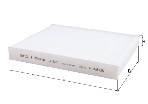 Aktuell MAHLE LA 1123 - Filter, Innenraumluft