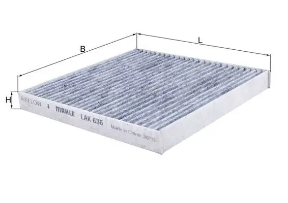 Zertifiziert MAHLE LAK 636 - Filter, Innenraumluft