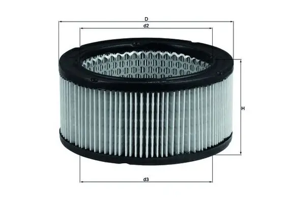 MAHLE LX 213 - Luftfilter Knallerangebot