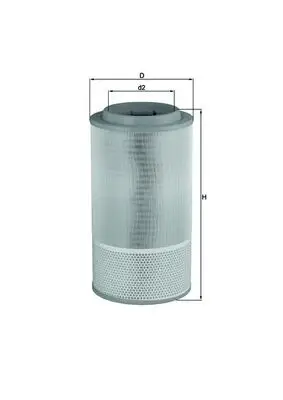 Heißes Angebot MAHLE LX 1024 - Luftfilter