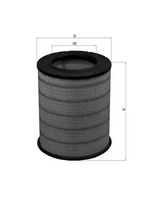 Sichere Zahlung MAHLE LX 1281 - Luftfilter