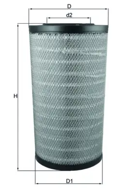 Top-Seller MAHLE LX 3753 - Luftfilter