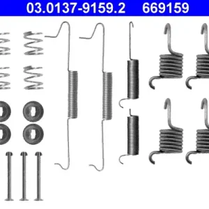 Neue Ware ATE 03.0137-9159.2 - Zubehörsatz, Bremsbacken