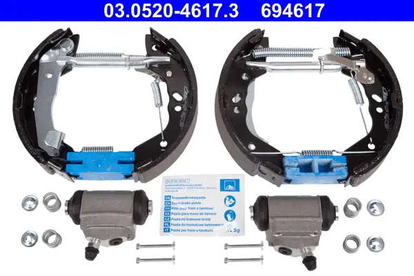 ATE 03.0520-4617.3 - Bremsbackensatz - Original ATE TopKit Neu